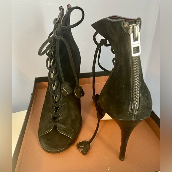 Coach suede booties - Picture 1 of 4
